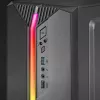 Mars Gaming MC-S1 Must Kompaktne Mikro-ATX Mänguri Arvutikorpus ARGB Valgustus 12 Režiimi FRGB Ventilaator Täispikkuses Külgaken