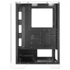 Mars Gaming MC-C Valge PC ATX korpus metallist võrgust esipaneel karastatud klaasist aken 3 esiosa FRGB 120 mm ventilaatorit