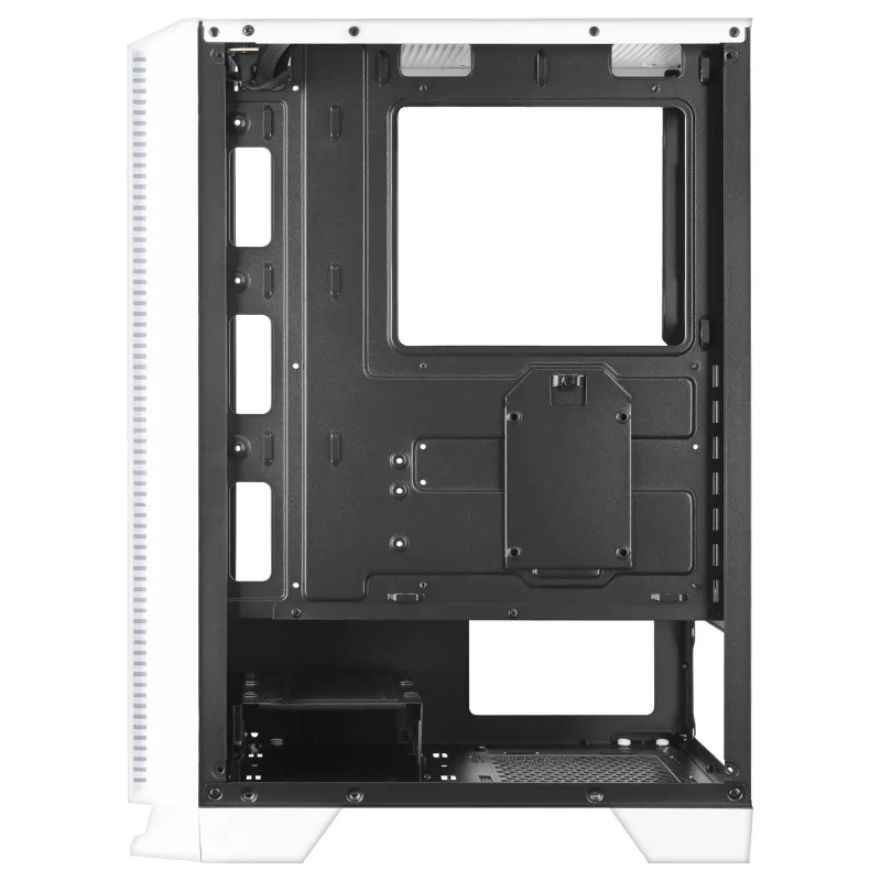 Mars Gaming MC-C Valge PC ATX korpus metallist võrgust esipaneel karastatud klaasist aken 3 esiosa FRGB 120 mm ventilaatorit