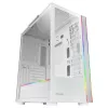 Mars Gaming MC-ULTRA Valge Custom XXL E-ATX Gaming Tower Dual ARGB LED Stripes Dual Tempered Glass Windows Dual Vertical Camera Structure