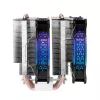 Mars Gaming MCPU-XT Must CPU jahutusradiaator Topelttornjahutus 6 HCT soojustoru TDP 300 W 2 ARGB PWM 12 cm ventilaatorit