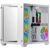 Mars Gaming MCV3 valge Custom XXL E-ATX mängukorpus esi- ja külgkarastatud klaasiga, kahekambriline modulaarne raam