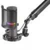 Mars Gaming MMIC-XT, professionaalne kõrglahutusega 192 kHz 24-bitine stuudiomikrofon, mitmesuunaline hoob, vibratsioonivastane kinnitus, metallvõrk popfilter, must