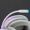 Mars Gaming MH-GLOW Valge 360° Full Chroma RGB vooluga peakomplekt, mürasummutav mikrofon, ülikerge disain, mäluvahtpolstriga kõrvaklapid, universaalne ühilduvus