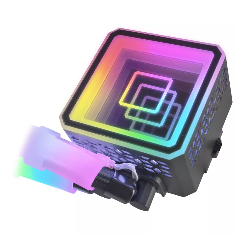 Mars Gaming ML-ULTRA360 must vedelikjahutus protsessorile TDP 650 W lõpmatuse peegel 3 vaikset FDB ARGB ventilaatorit ARGB torud universaalne mitmepistikupesa