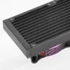 Mars Gaming ML-ULTRA360 must vedelikjahutus protsessorile TDP 650 W lõpmatuse peegel 3 vaikset FDB ARGB ventilaatorit ARGB torud universaalne mitmepistikupesa