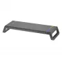 Mars Gaming MGS-ONE Must Chroma RGB Monitor Stand Adjustable Size Smartphone and Tablet Stand Front USB 2.0