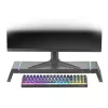 Mars Gaming MGS-ONE Must Chroma RGB Monitor Stand Adjustable Size Smartphone and Tablet Stand Front USB 2.0