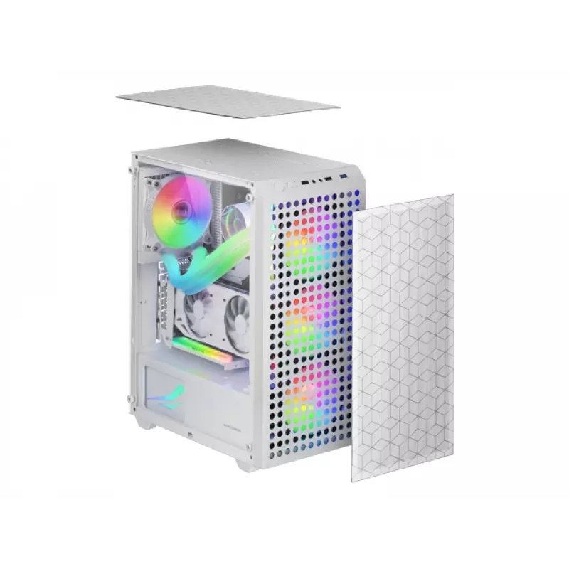 Mars Gaming MC-MAG Midi Tower Valge