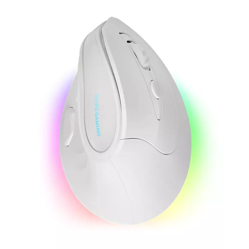 Mars Gaming MMSKW hiir, paremakäeline, RF-juhtmevaba + Bluetooth, optiline, 8400 DPI