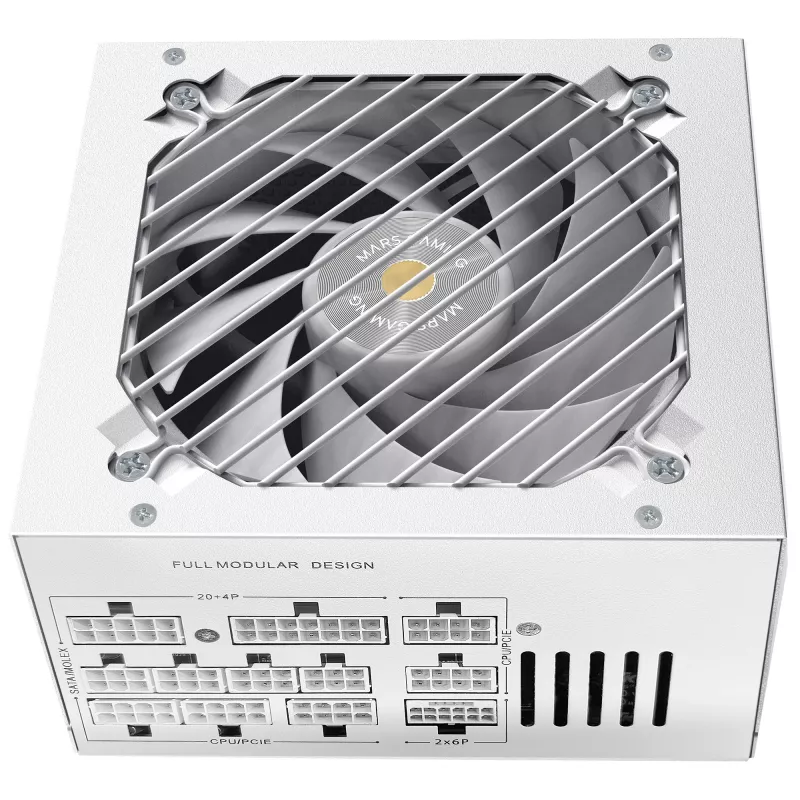 Mars Gaming MPB1000PSIW toiteplokk 1000 W 24-kontaktiline ATX ATX valge