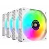 Mars Gaming MFSI4KITW arvuti jahutussüsteem Arvutikorpuse ventilaator 12 cm Valge
