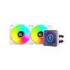 Mars Gaming ML-VISIONPRO240W protsessori kõik-ühes vedelikjahuti 12 cm valge 1 tk