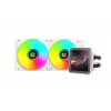 Mars Gaming ML-VISIONPRO240W protsessori kõik-ühes vedelikjahuti 12 cm valge 1 tk