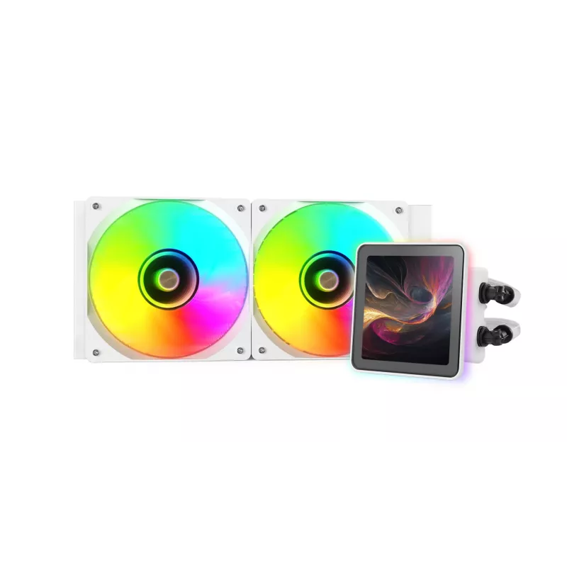 Mars Gaming ML-VISIONPRO240W protsessori kõik-ühes vedelikjahuti 12 cm valge 1 tk
