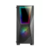 Mars Gaming MC777, ATX arvutikorpus, ARGB valgustus, must, arvutikorpus, must, ATX, mikro-ATX, Mini-ITX, sinine, roheline, punane, 15,8 cm, 31,8 cm