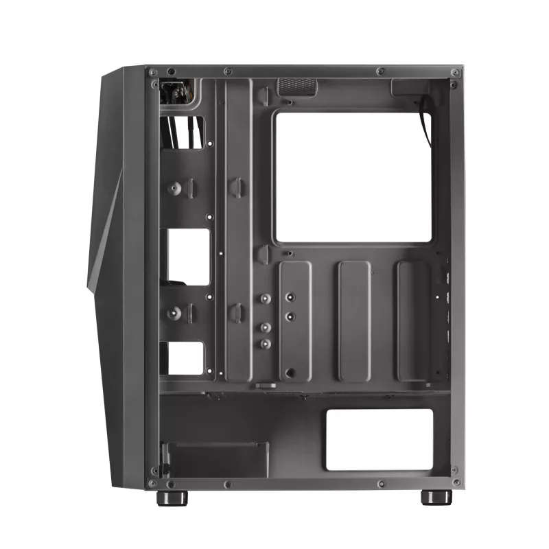 Mars Gaming MC777, ATX arvutikorpus, ARGB valgustus, must, arvutikorpus, must, ATX, mikro-ATX, Mini-ITX, sinine, roheline, punane, 15,8 cm, 31,8 cm