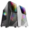 Mars Gaming MC777, ATX arvutikorpus, ARGB valgustus, must, arvutikorpus, must, ATX, mikro-ATX, Mini-ITX, sinine, roheline, punane, 15,8 cm, 31,8 cm