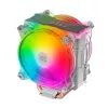 Mars Gaming MCPU66 kolmekordne ARGB protsessori jahutusradiaator 6 soojustoruga HCT TDP 220 W 2 ventilaatorit 12 cm