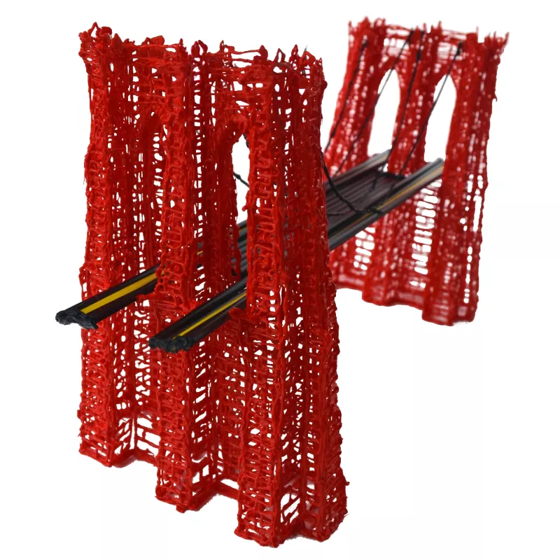 3Doodler 3D-printimise materjal FLX04-RED 3 mm Punane