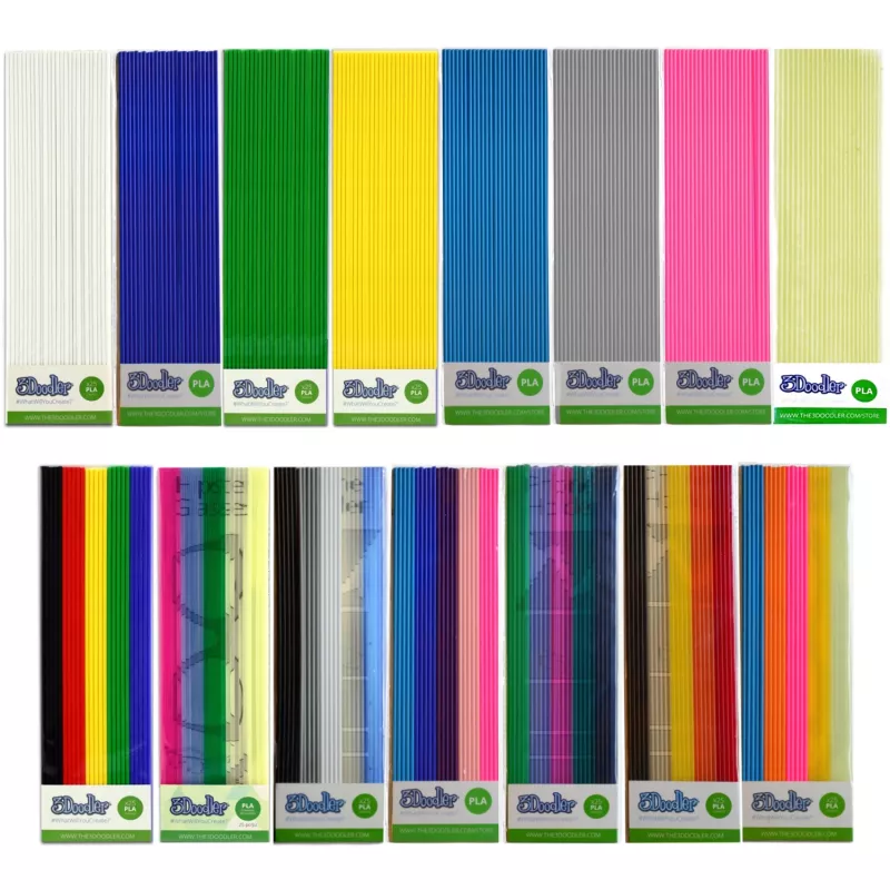 3D-printimismaterjal 3Doodler PL03-GRAS polüpiimhape PLA Roheline 2 g