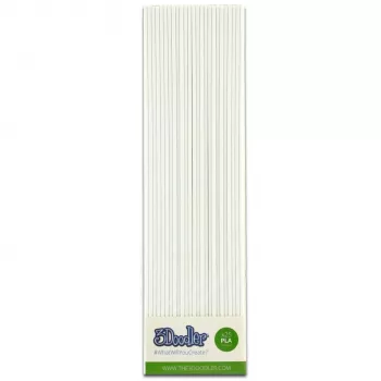 3Doodler PL06-SNOW 3D-printimismaterjal polüpiimhape (PLA) valge 2 g