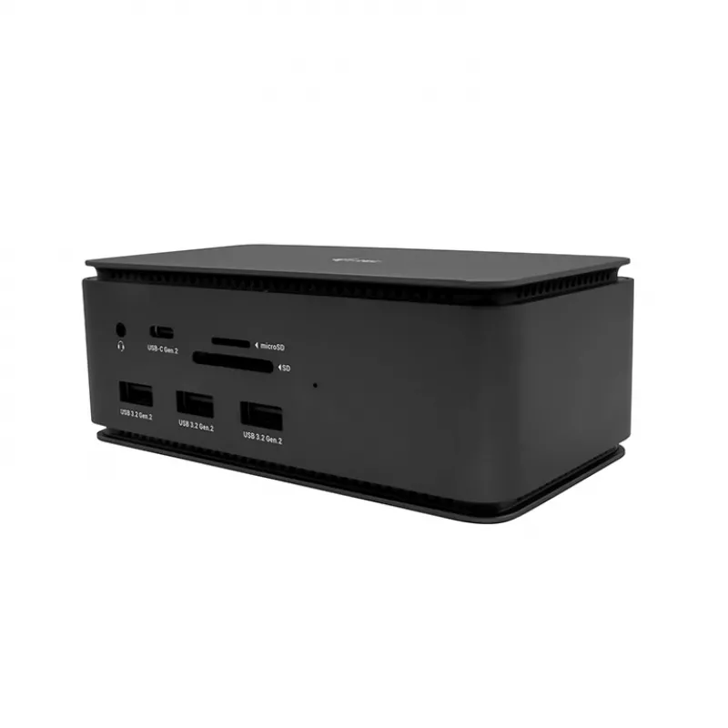 i-tec Metal USB4 dokkimisjaam Dual 4K HDMI DP toiteedastusega 80 W + universaalne laadija 100 W