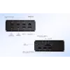 i-tec Metal USB4 dokkimisjaam Dual 4K HDMI DP toiteedastusega 80 W + universaalne laadija 100 W