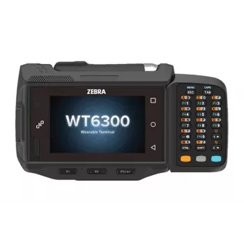 Zebra WT6300 pihuseade 8,13 cm (3,2 tolli) 800 x 480 pikslit puuteekraan 256 g must