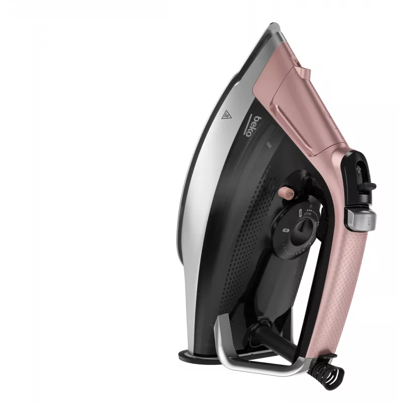 Beko SIM8130P aurutriikraud SoftGlide 3000 W roosa, valge