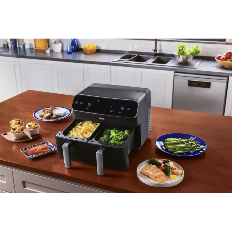 Kuumaõhufritüür Beko FRL5388B ExpertFry 8,5L 2400W Must Puutetundlik juhtimine