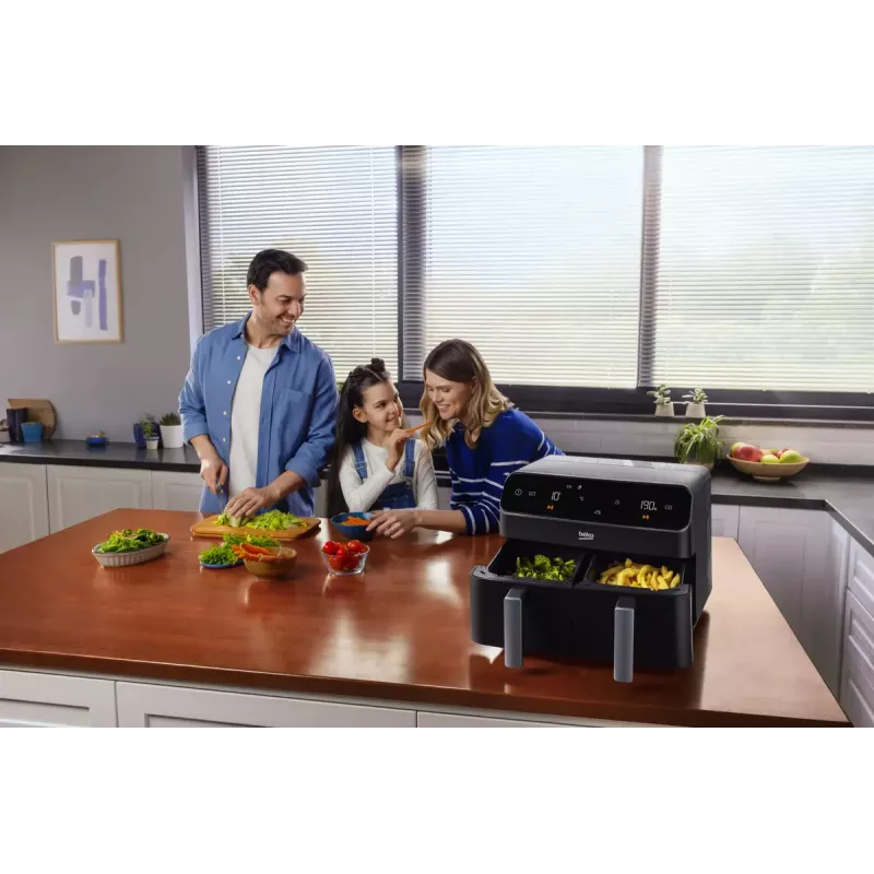 Kuumaõhufritüür Beko FRL5388B ExpertFry 8,5L 2400W Must Puutetundlik juhtimine
