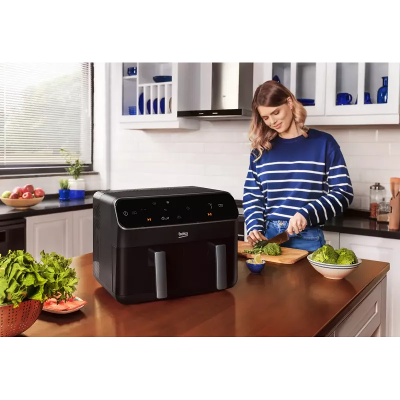Kuumaõhufritüür Beko FRL5388B ExpertFry 8,5L 2400W Must Puutetundlik juhtimine