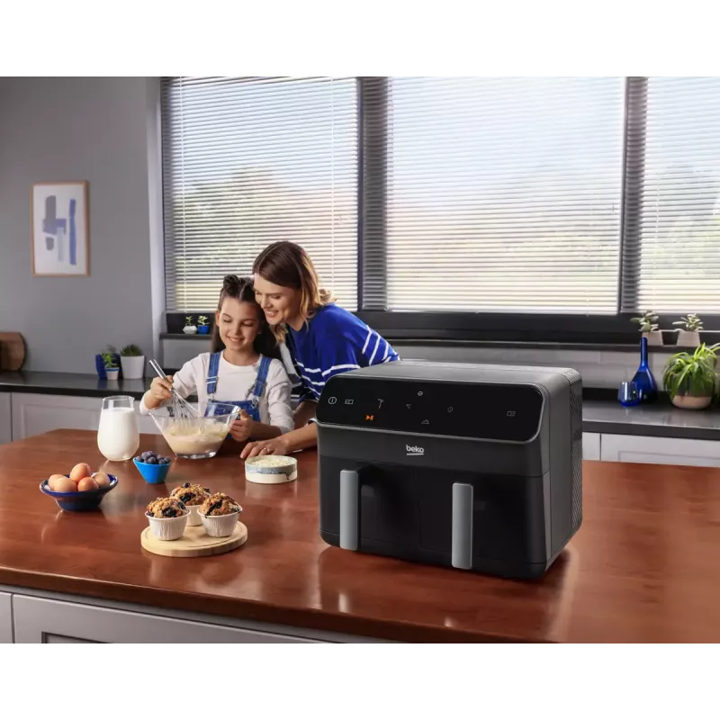 Kuumaõhufritüür Beko FRL5388B ExpertFry 8,5L 2400W Must Puutetundlik juhtimine
