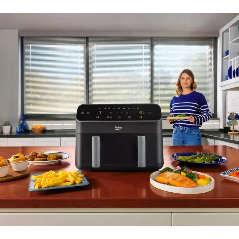 Kuumaõhufritüür Beko FRL5388B ExpertFry 8,5L 2400W Must Puutetundlik juhtimine