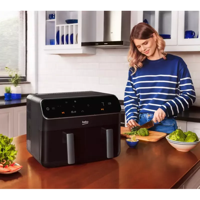 Kuumaõhufritüür Beko FRL5388B ExpertFry 8,5L 2400W Must Puutetundlik juhtimine