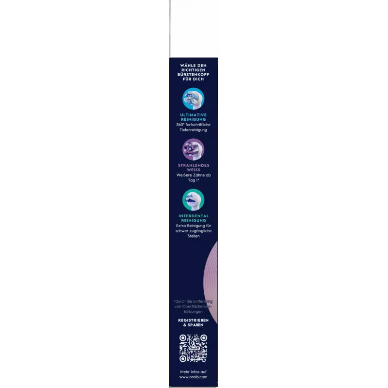 Oral-B hambaharjapea 6 tk Valge