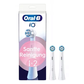 Elektrilise hambaharja vahetuspead Oral-B iO Gentle Cleaning valge, 2 tk pakendis