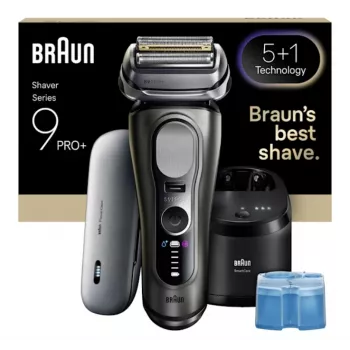 Fooliumpardel Braun Series 9 Pro+ 9675cc Hall Hõbedane Roostevaba teras