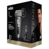 Fooliumpardel Braun Series 9 Pro+ 9675cc Hall Hõbedane Roostevaba teras