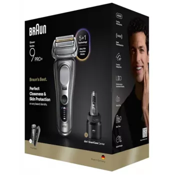 Fooliumpardel Braun Series 9 Pro+ 9675cc Hall Hõbedane Roostevaba teras