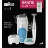 Braun Silk-épil 5 810 +Gillette Venus Trimmer 28 pintsetti Sinine, Valge