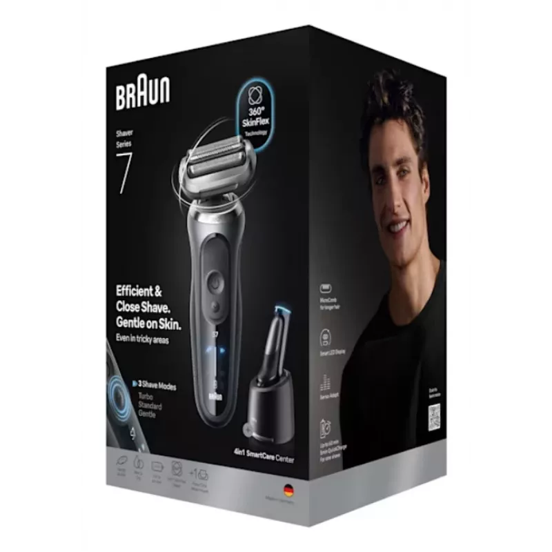 Fooliumpardel Braun Series 7 72-C7200CC Must roostevaba teras Liitium-Ioon