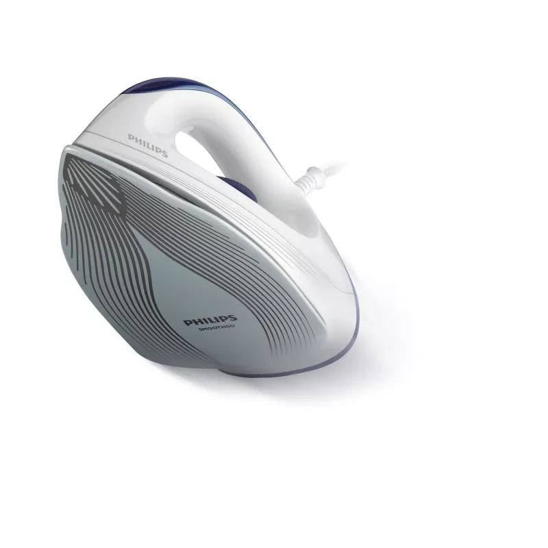 Philips GC160/02 kuivtriikraud, Kuivtriikraud, DynaGlide tallaplaat, 1,8 m, valge, 1200 W