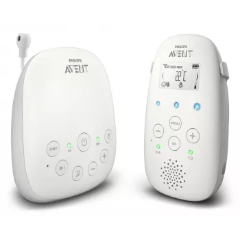 Philips AVENT SCD713/26 videobeebimonitor 330 m hall, valge