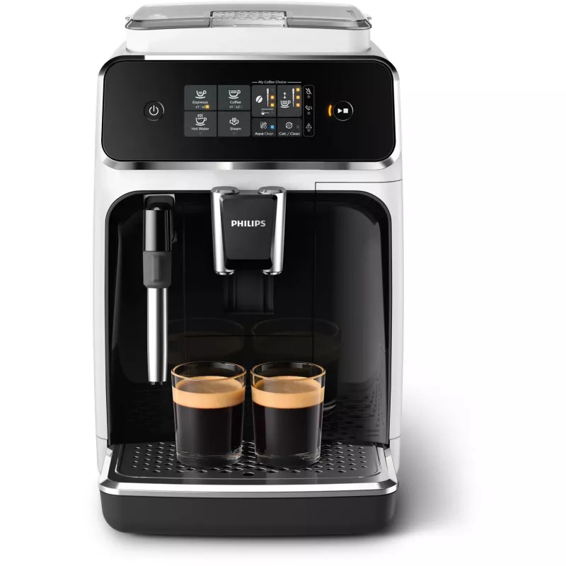 Espressomasin Philips Series 2200 EP2223/40 täisautomaatne, 1,8 l veepaak, sisseehitatud veski, 2 tila, 1500 W, must
