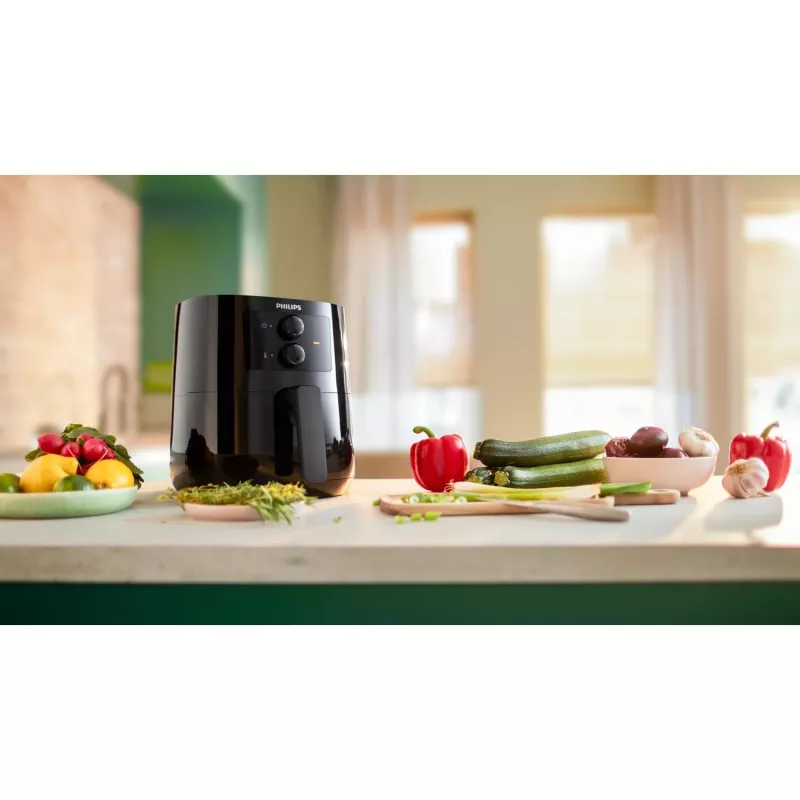 Philips 3000 seeria HD9200/90 Airfryer L, kuumaõhufritüür, 4,1 L, 0,8 kg, Rapid Air, 80 °C, 200 °C