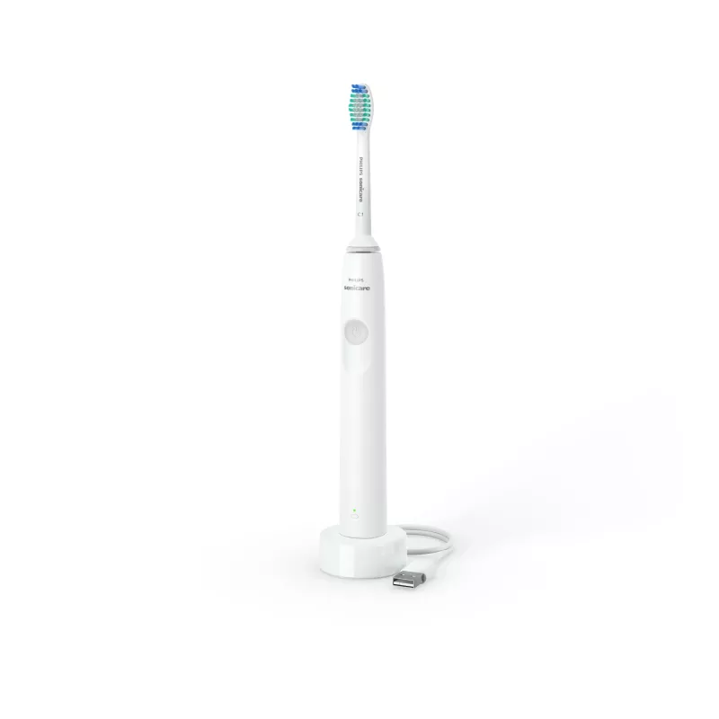 Sonic elektriline hambahari Philips 1100 Series HX3641/02 — Igapäevane hooldus, sisseehitatud liitium-ioon aku, 1 käepide, 1 harjapea