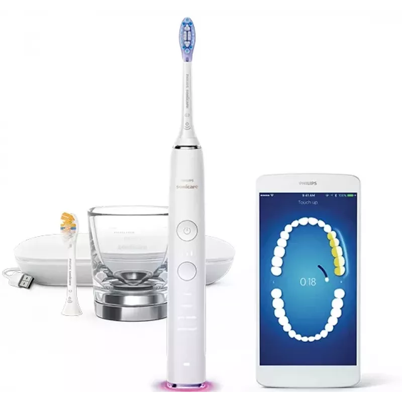 Philips Sonicare DiamondClean Smart DiamondClean Smart HX9917/88 Sonic elektriline hambahari 2 lisaseadme ja rakendusega