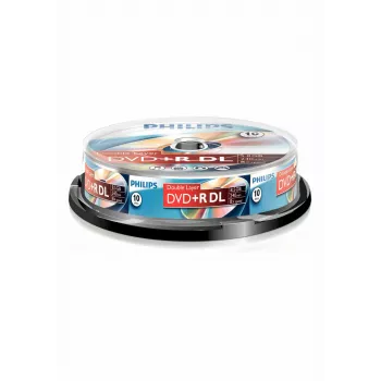 DVD+R DL Philips DR8S8B10F/00 8,5 GB 10 tk